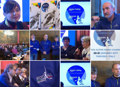 Conferenza Stampa Roma, Mondiali Para Sci Alpino Tarvisio 2017